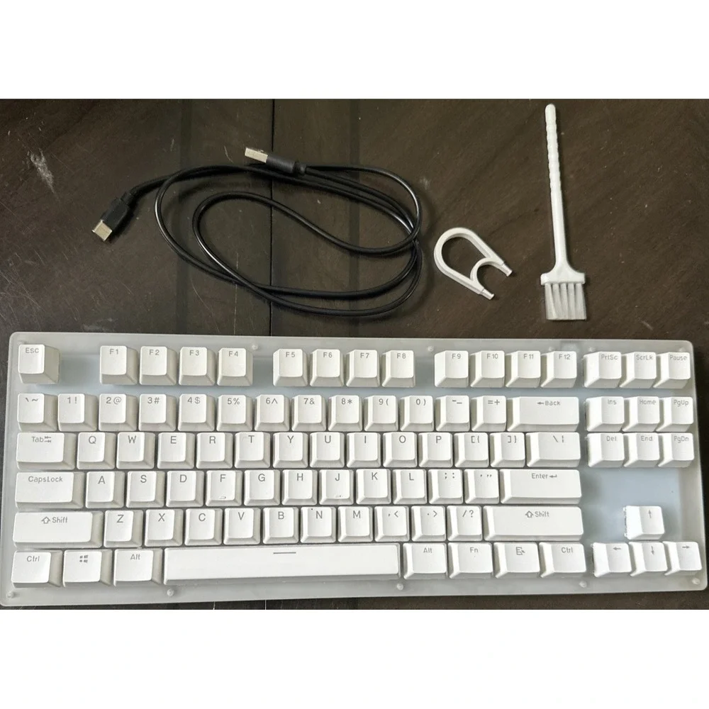 Womier K87 Wired RGB Mechanical Keyboard TKL Hot Swappable USB-C